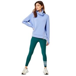 Addison Bay Sculpt Compression Everyday 7/8 Legging Ivy Green Striped NWT XS